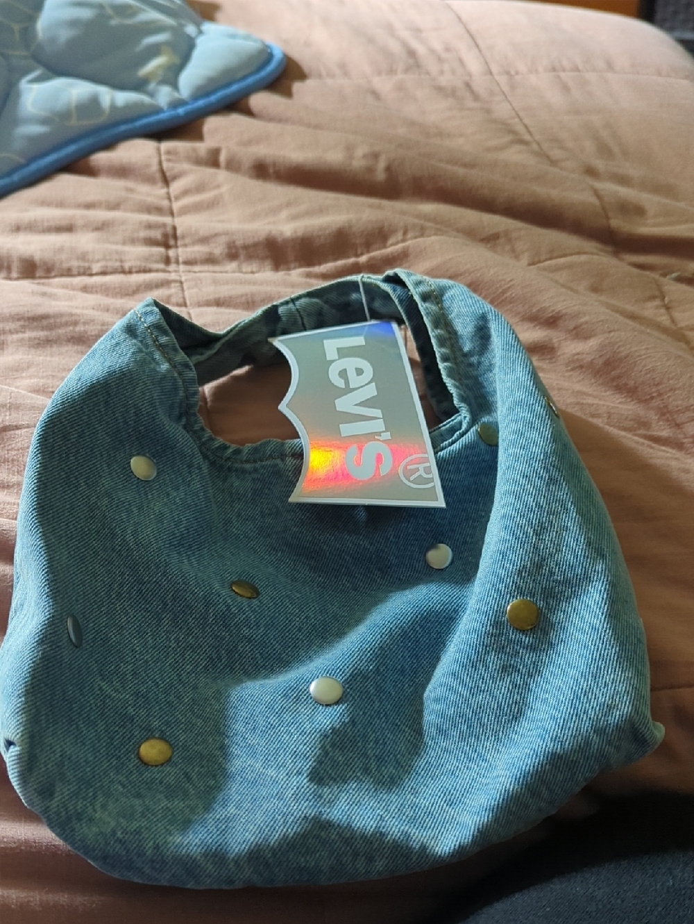 Levi's Denim Studded Bag.